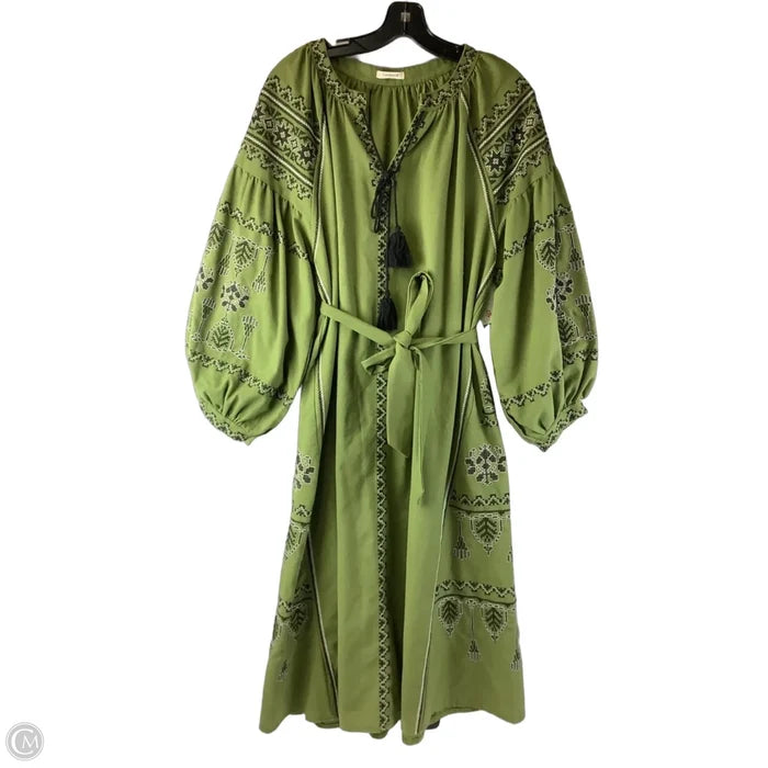 Dress Casual Maxi By Sunday Up In Green, Size: L
