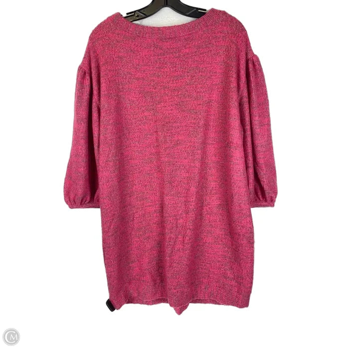 Dress Casual Midi By Saturday/sunday In Pink, Size: M