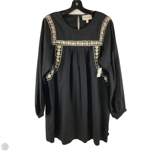 Dress Casual Short By Cleobella In Black & Cream, Size: L