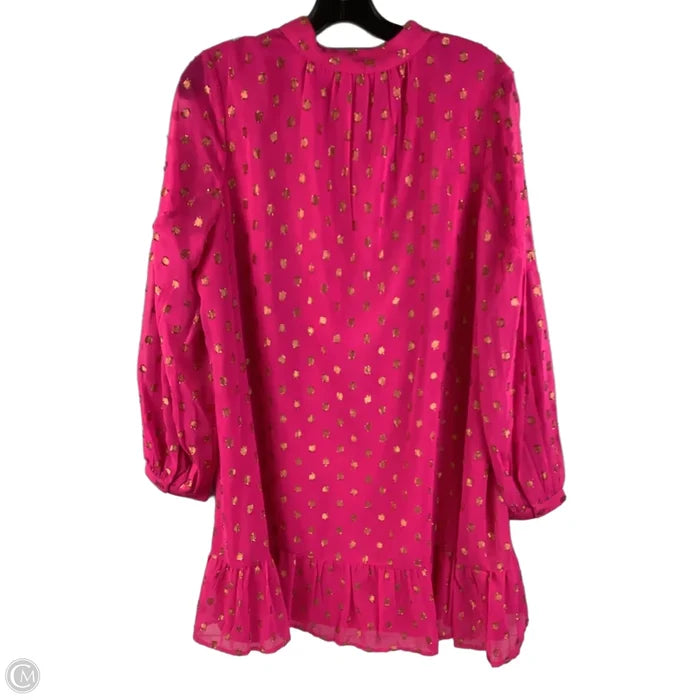 Dress Casual Short By Crown And Ivy In Pink, Size: M