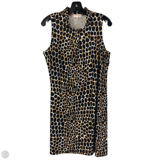 Dress Casual Short By Jude Connally In Black & Tan, Size: L