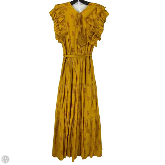 Dress Party Long By A Loves A In Yellow, Size: Xl