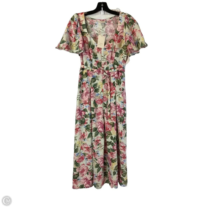 Dress Party Long By A New Day In Floral Print, Size: 6
