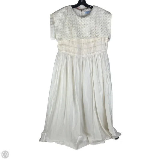 Dress Party Long By Antonio Moreno In Cream, Size: 14