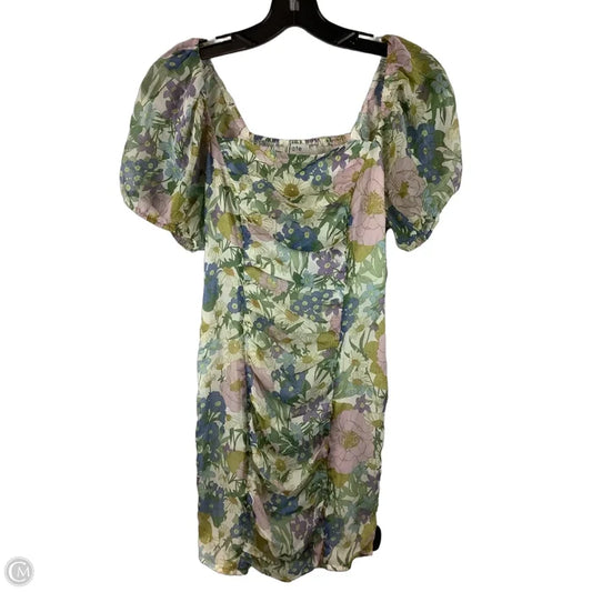 Dress Party Short By Fate In Floral Print, Size: S