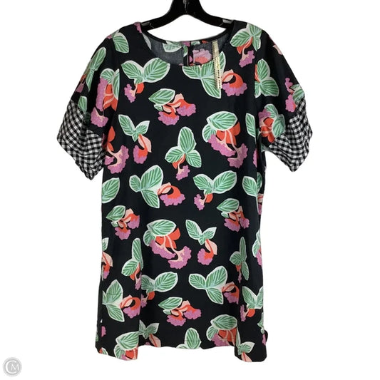 Dress Party Short By Uncle Frank In Floral Print, Size: M