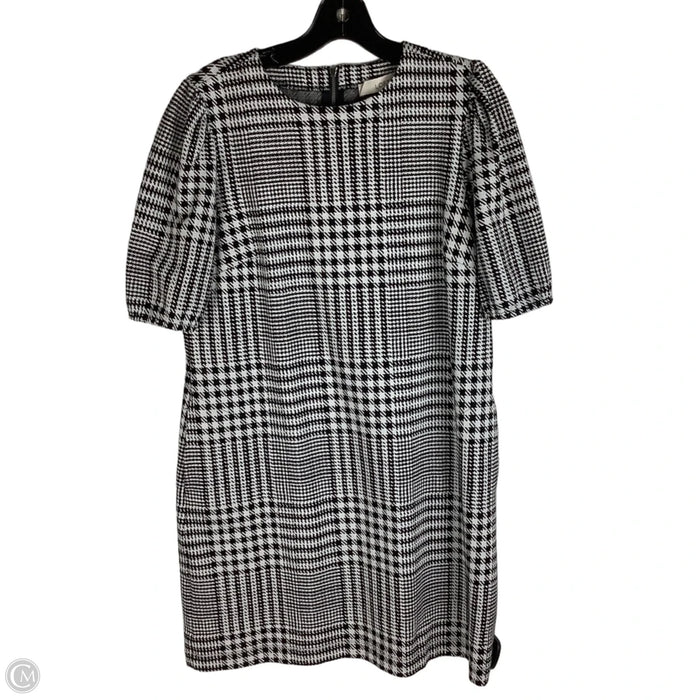 Dress Work By Loft In Plaid Pattern, Size: M
