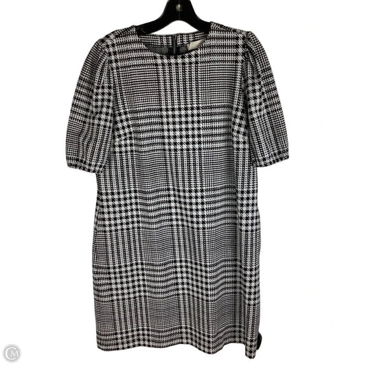 Dress Work By Loft In Plaid Pattern, Size: M