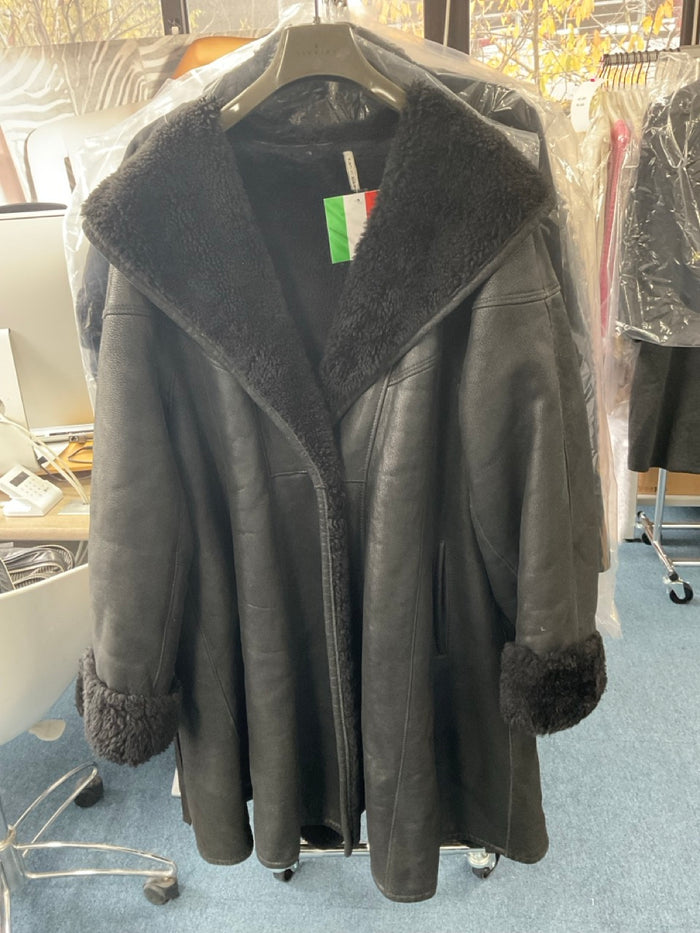 🖤 Élégance Grand Froid – Veste Shearling 2XL