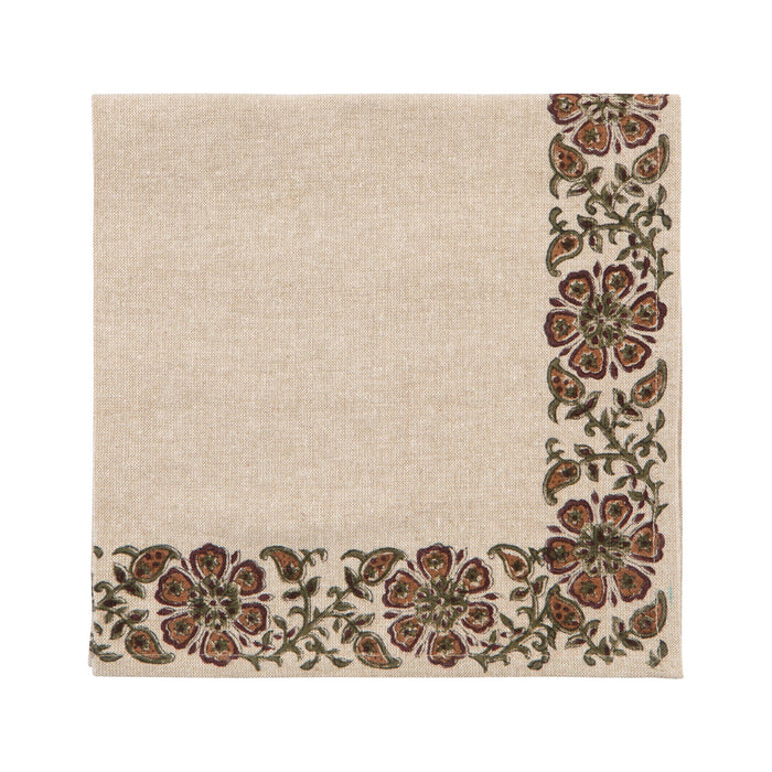 Elysian Block Print Napkin Set of 4