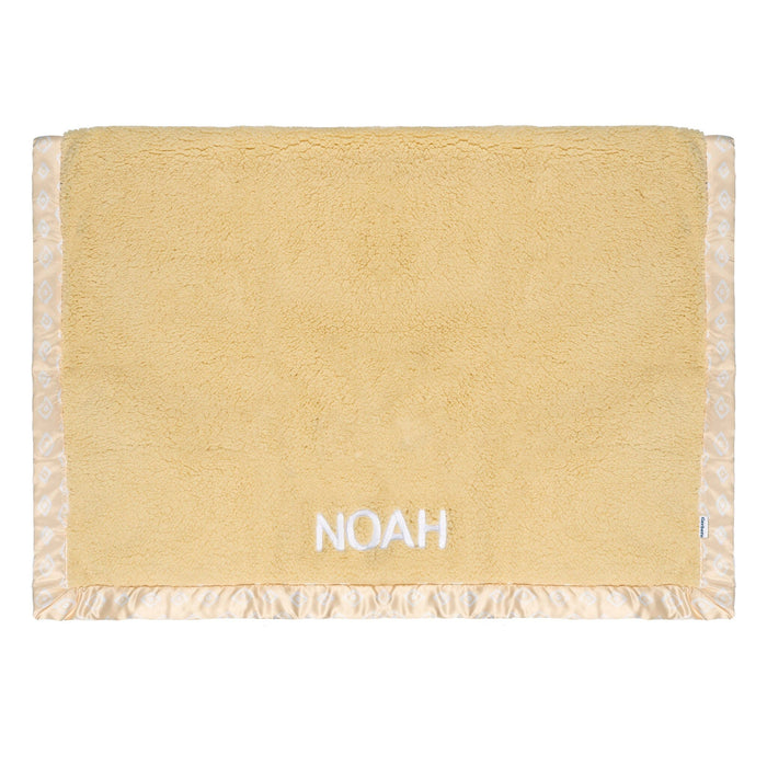 Embroidered Geo Trim Plush Blanket plush blankets Gerber®