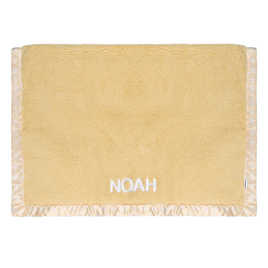 Embroidered Geo Trim Plush Blanket plush blankets Gerber®