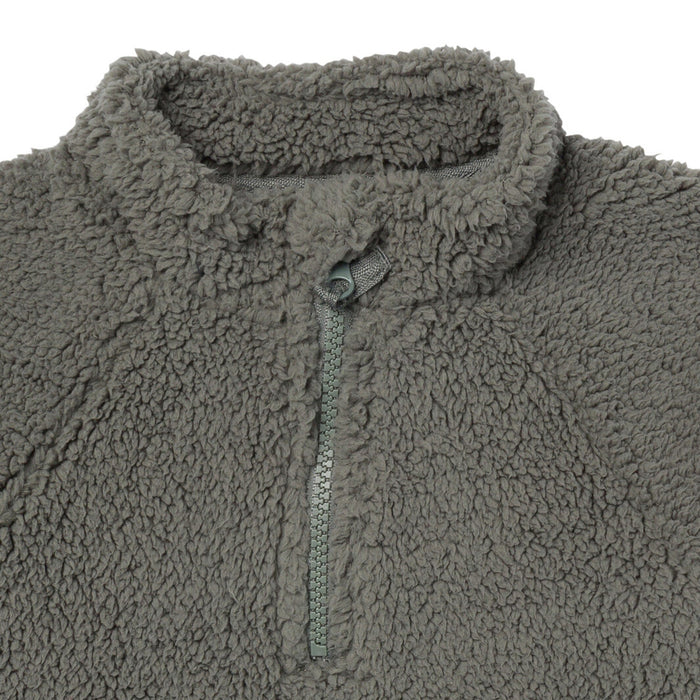 Infant & Toddler Boys Dark Green Half-Zip Pullover