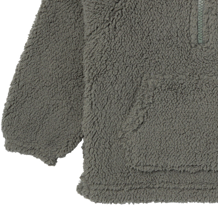 Infant & Toddler Boys Dark Green Half-Zip Pullover