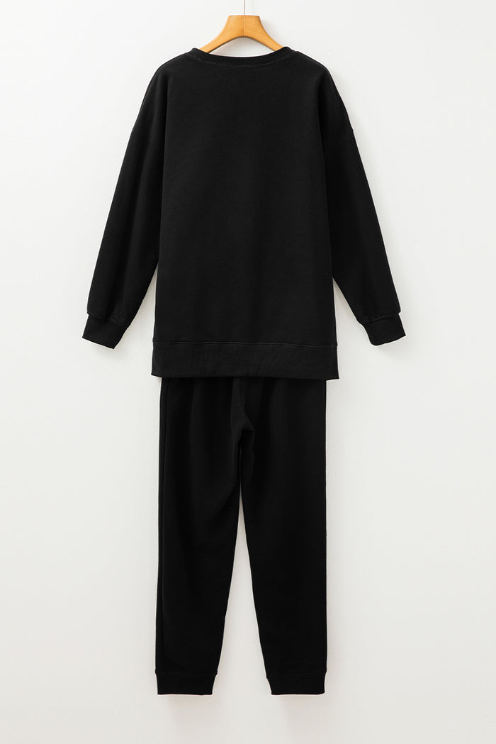 Ensemble pull-over haut-bas et pantalon skinny *-A WOMAN WE LOVE