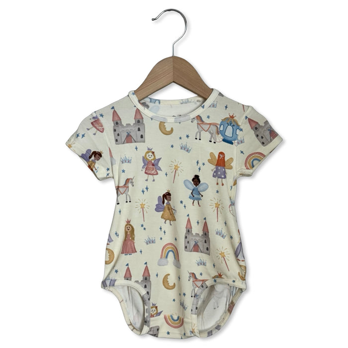 Fairy Princess Short Sleeve Snuggle Bug Bodysuit