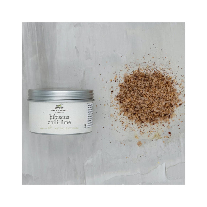 Finch & Fennel Finishing Salts - Hibiscus Chili-Lime