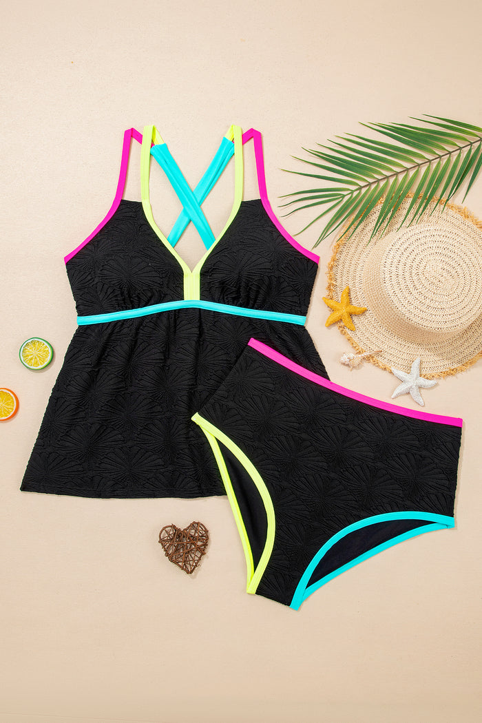 ✨ FLEUR D’ÉTÉ – Le tankini sculptant au charme naturel