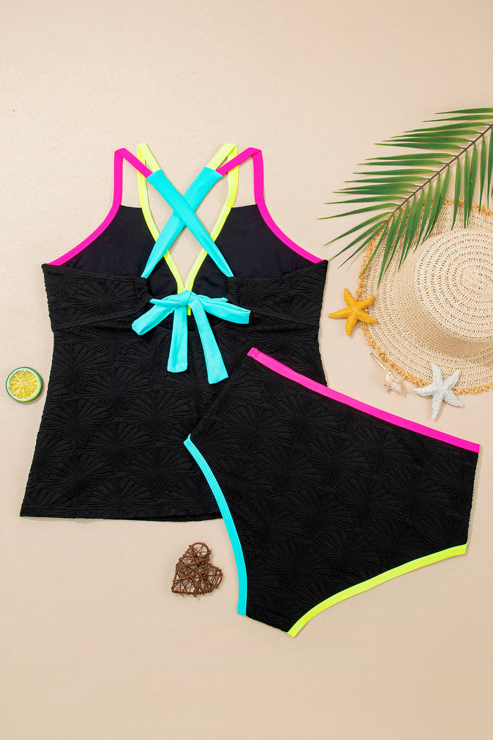 ✨ FLEUR D’ÉTÉ – Le tankini sculptant au charme naturel