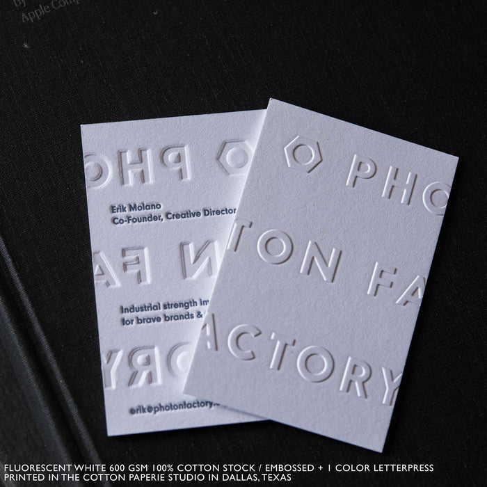 Foil Stamped Business Cards