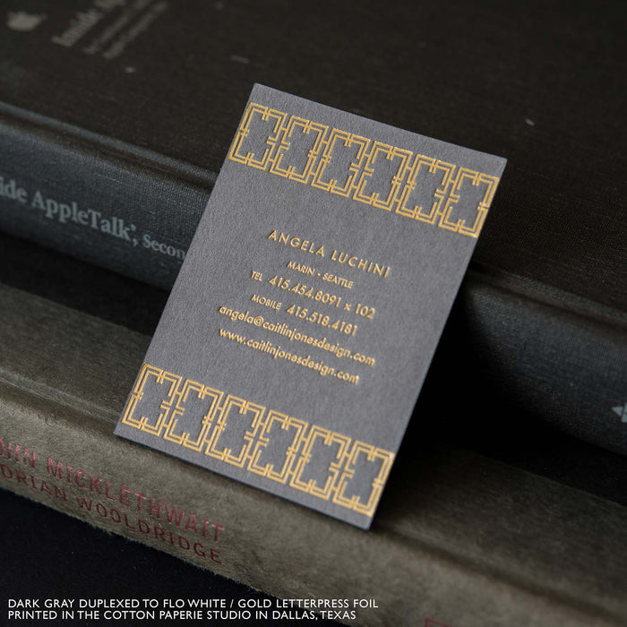 Foil Stamped Business Cards