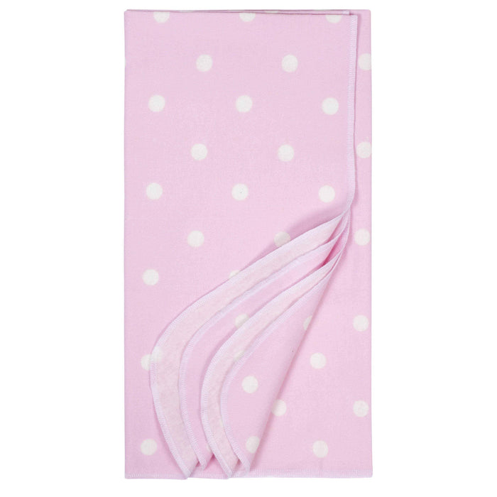 Gerber® 4-Pack Baby Girls Princess Flannel Blankets-Gerber Childrenswear
