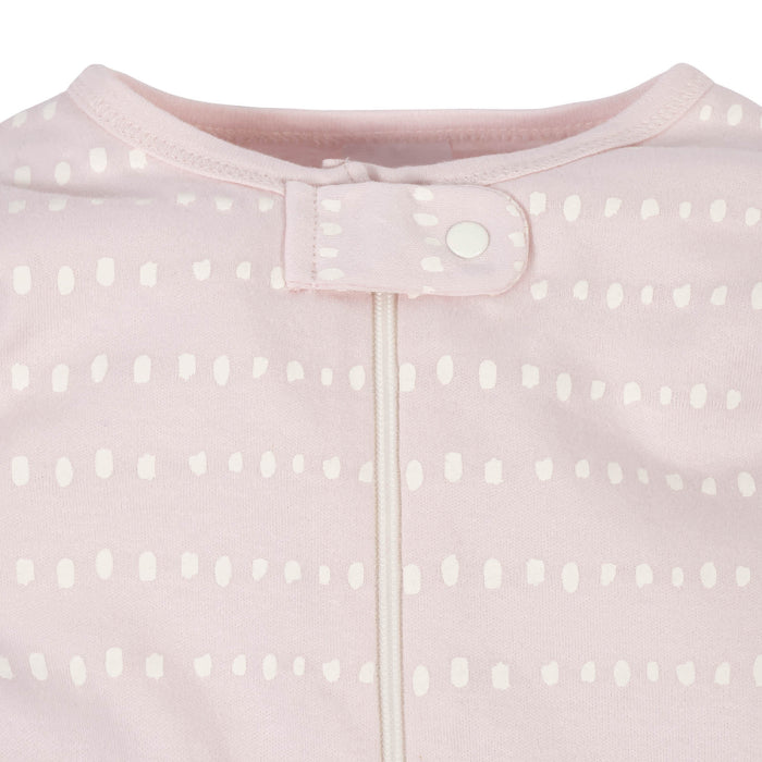 Gerber® Organic 2-Pack Baby Girls Dotted Line Sleep 'n Plays-Gerber Childrenswear