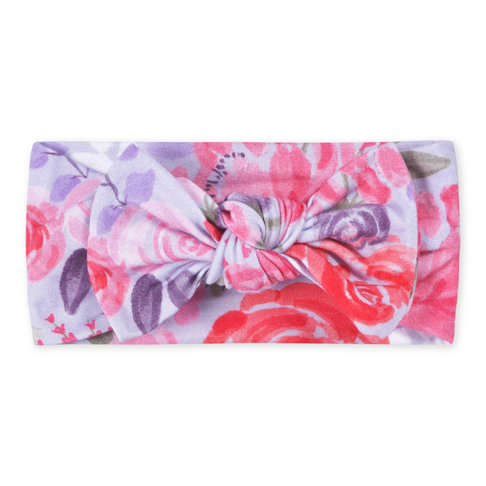 Girls Lilac Garden Buttery-Soft Viscose Made from Eucalyptus Headband