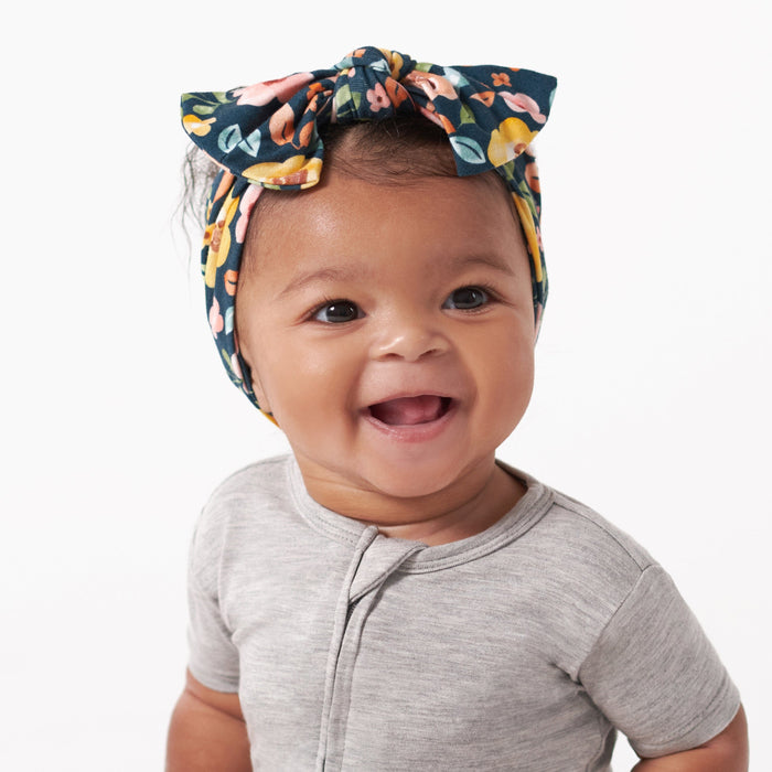 Girls Midnight Floral Buttery-Soft Viscose Made from Eucalyptus Headband