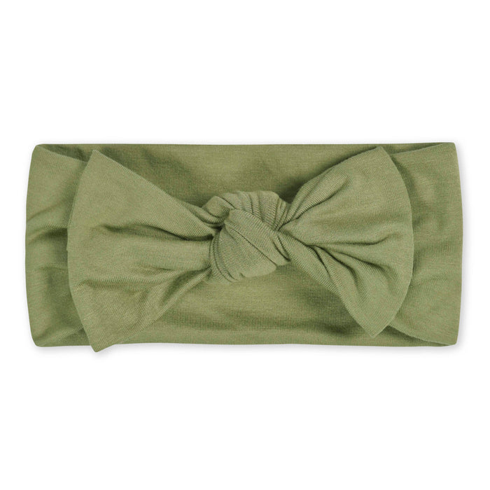 Girls Olive Buttery-Soft Viscose Made from Eucalyptus Headband