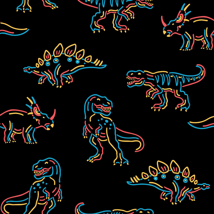 Glow-A-Saurus Shorty Romper