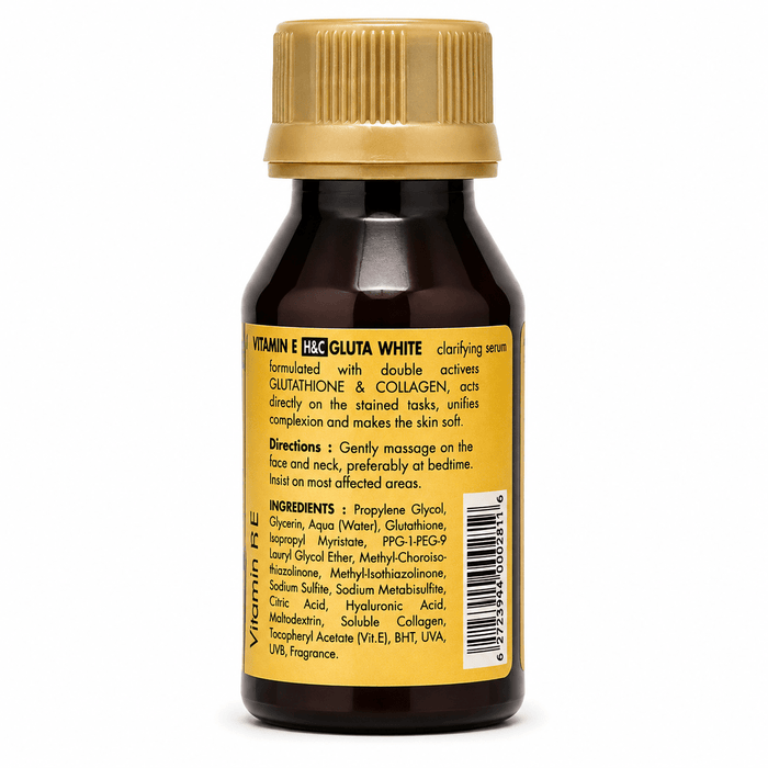 Gluta White Serum | Hydrating & Radiant Skin Care - Yado African & Caribbean Market