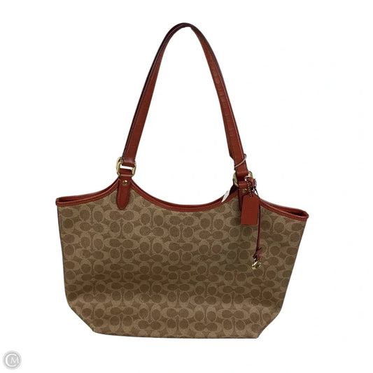 Handbag Designer By Coach, Size: Large