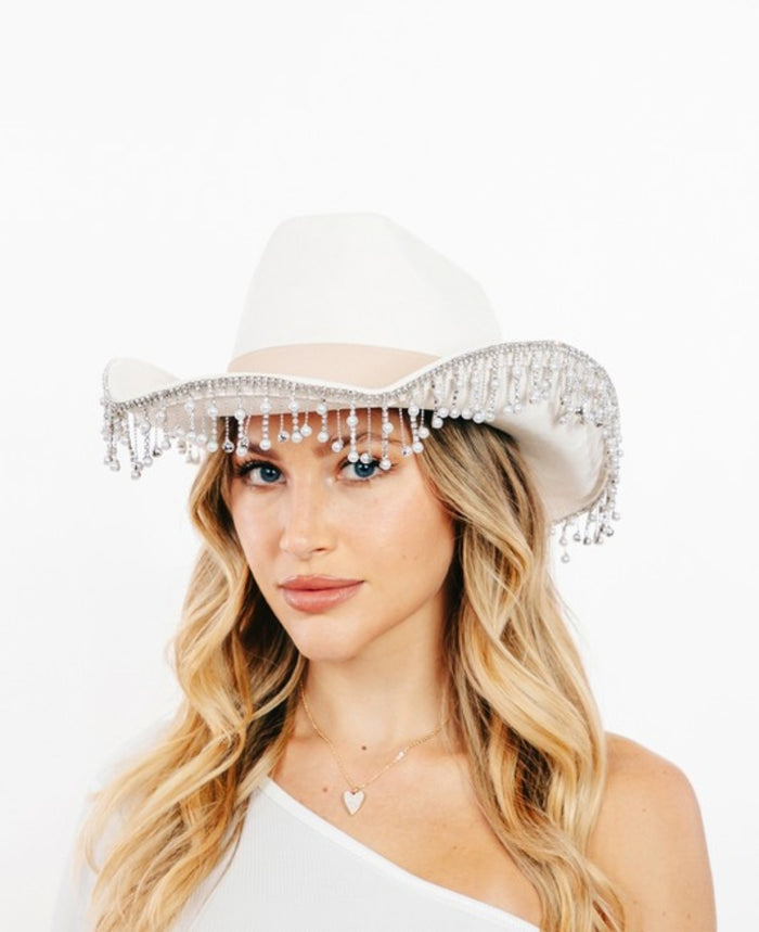 Hanging Pearls Hat