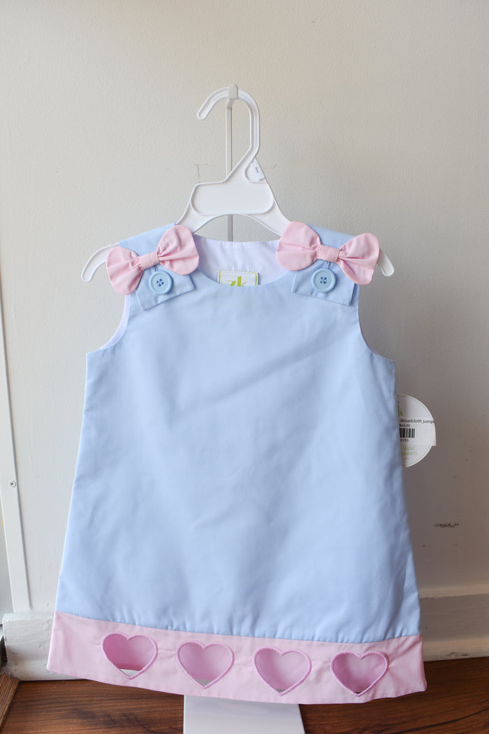Heart Alessandra Broadcloth Jumper