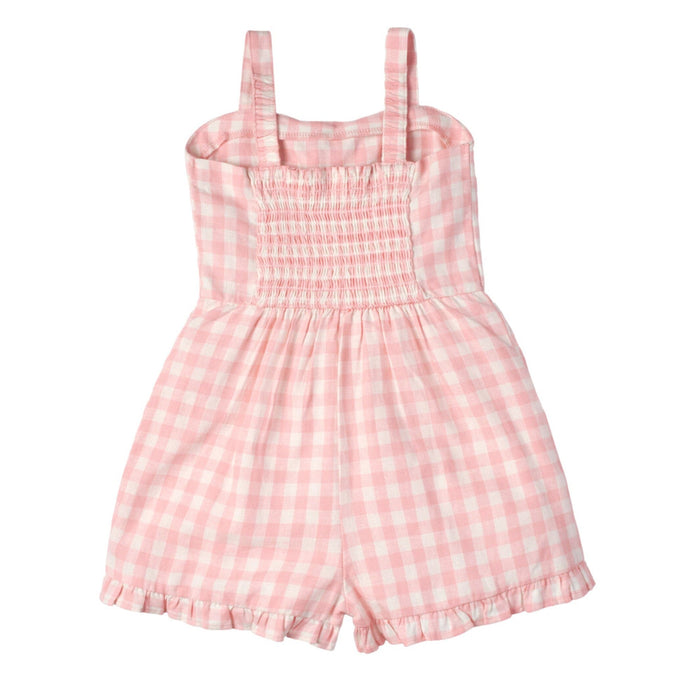 Infant and Toddler Girls Pink Romper