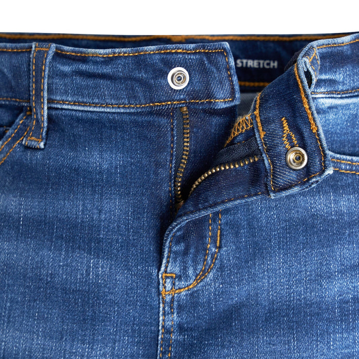 Infant and Toddler Neutral Blue Straight Fit Jeans