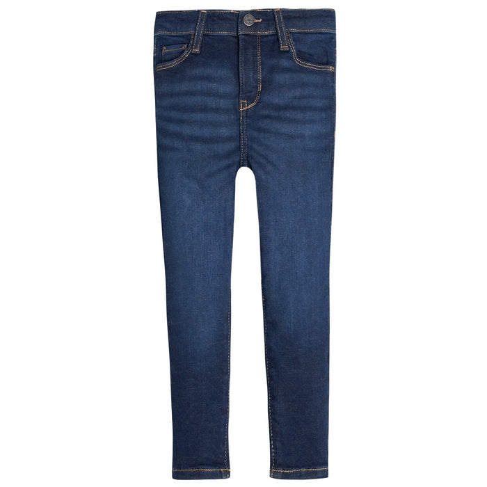 Infant and Toddler Neutral Dark Blue Jeggings