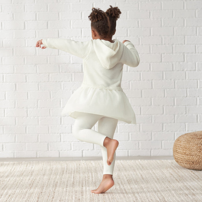 Infant & Toddler Girls White Leggings-Gerber Childrenswear