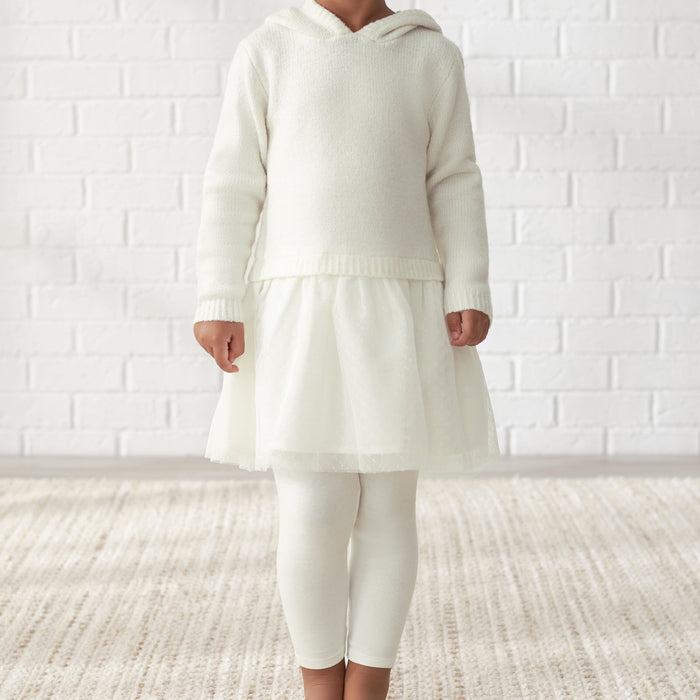 Infant & Toddler Girls White Leggings-Gerber Childrenswear