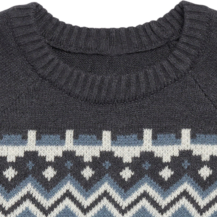 Infant & Toddler Boys Dark Grey Heather Sweater