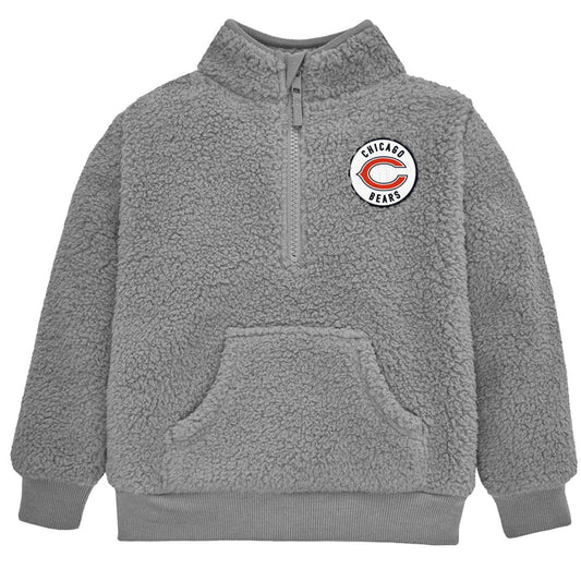 Infant & Toddler Chicago Bears 1/4 Zip Sherpa Top NFL NFL