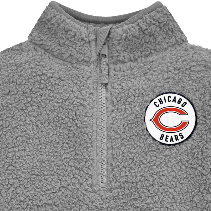 Infant & Toddler Chicago Bears 1/4 Zip Sherpa Top NFL NFL