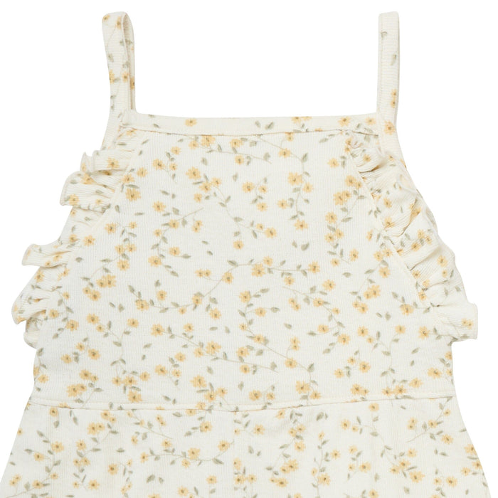Infant & Toddler Girls Ivory Vines Ruffle Romper rompers Modern Moments™ by Gerber®