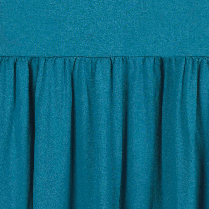 Infant & Toddler Girls Teal Buttery-Soft Viscose Made from Eucalyptus Twirl Dress