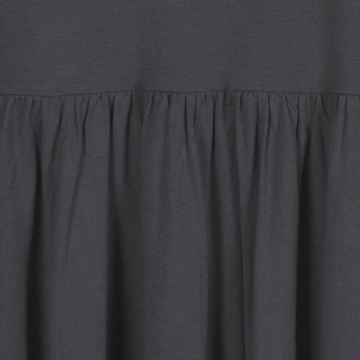 Infant & Toddler Girls Charcoal Buttery-Soft Viscose Made from Eucalyptus Twirl Dress