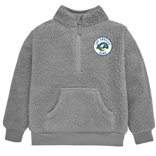 Infant & Toddler Los Angeles Rams 1/4 Zip Sherpa Top NFL NFL