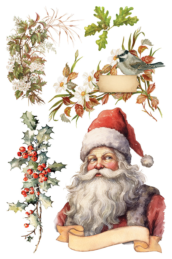 IOD - Santa's Hollow TRANSFER 8 x 12” PAD -