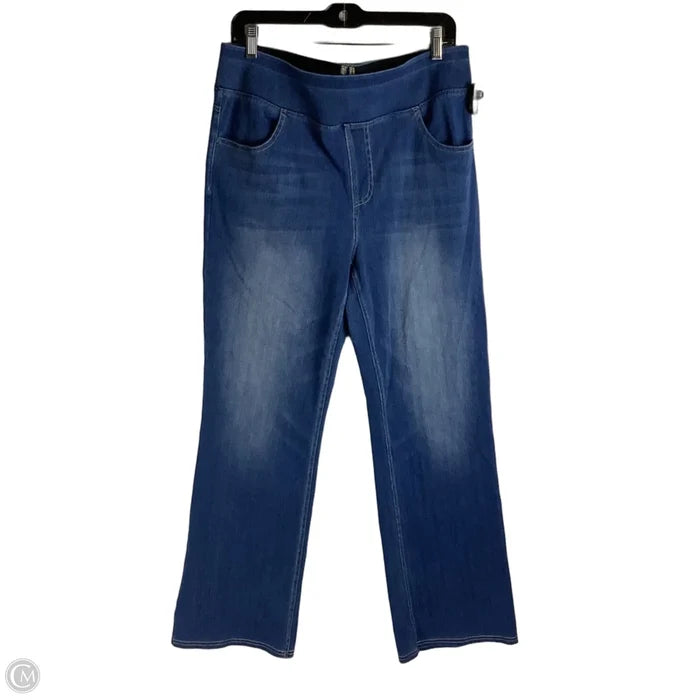 Jeans Straight By Halara In Blue Denim, Size: Xl