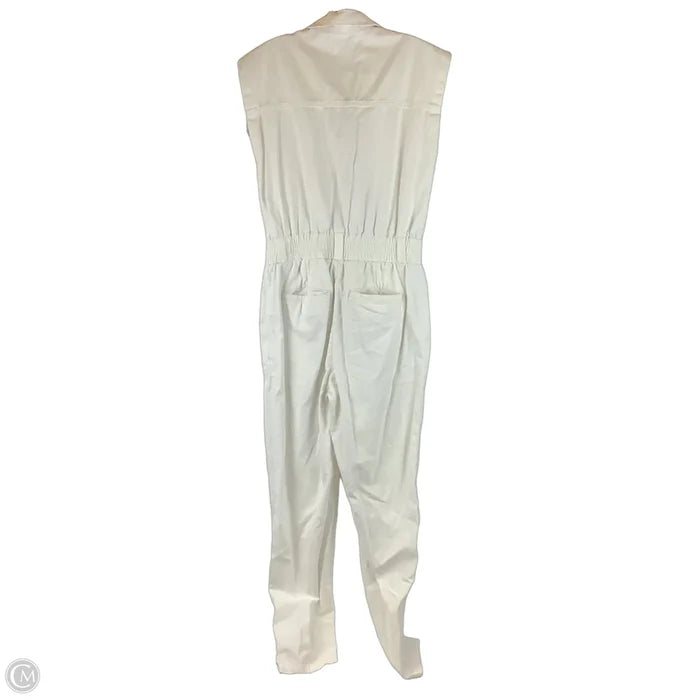 Jumpsuit By Pistola In White Denim, Size: S